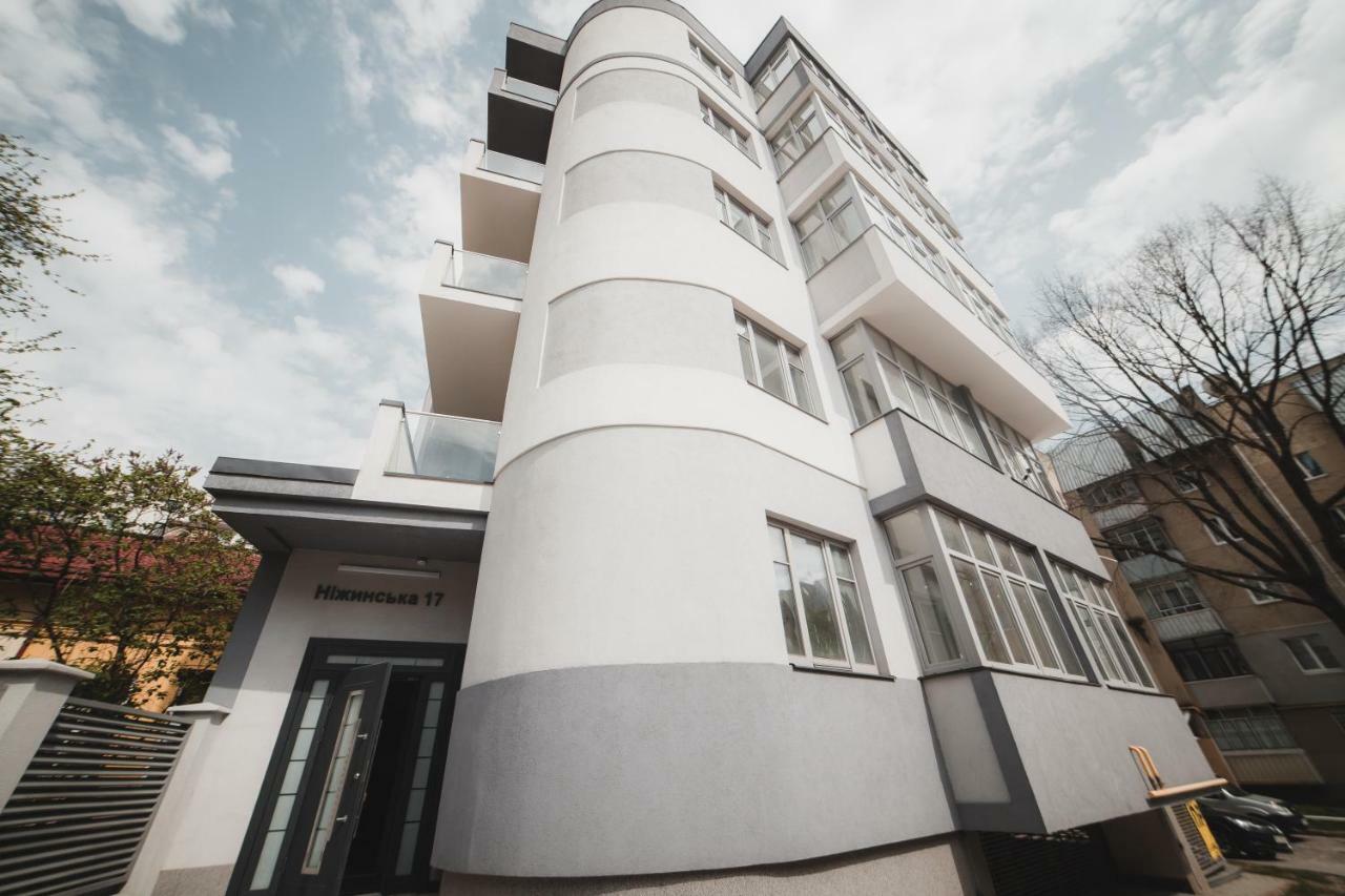 Apart-Hotel Kostjukowski Apartments Nizhynska 17 Lviv Exterior foto